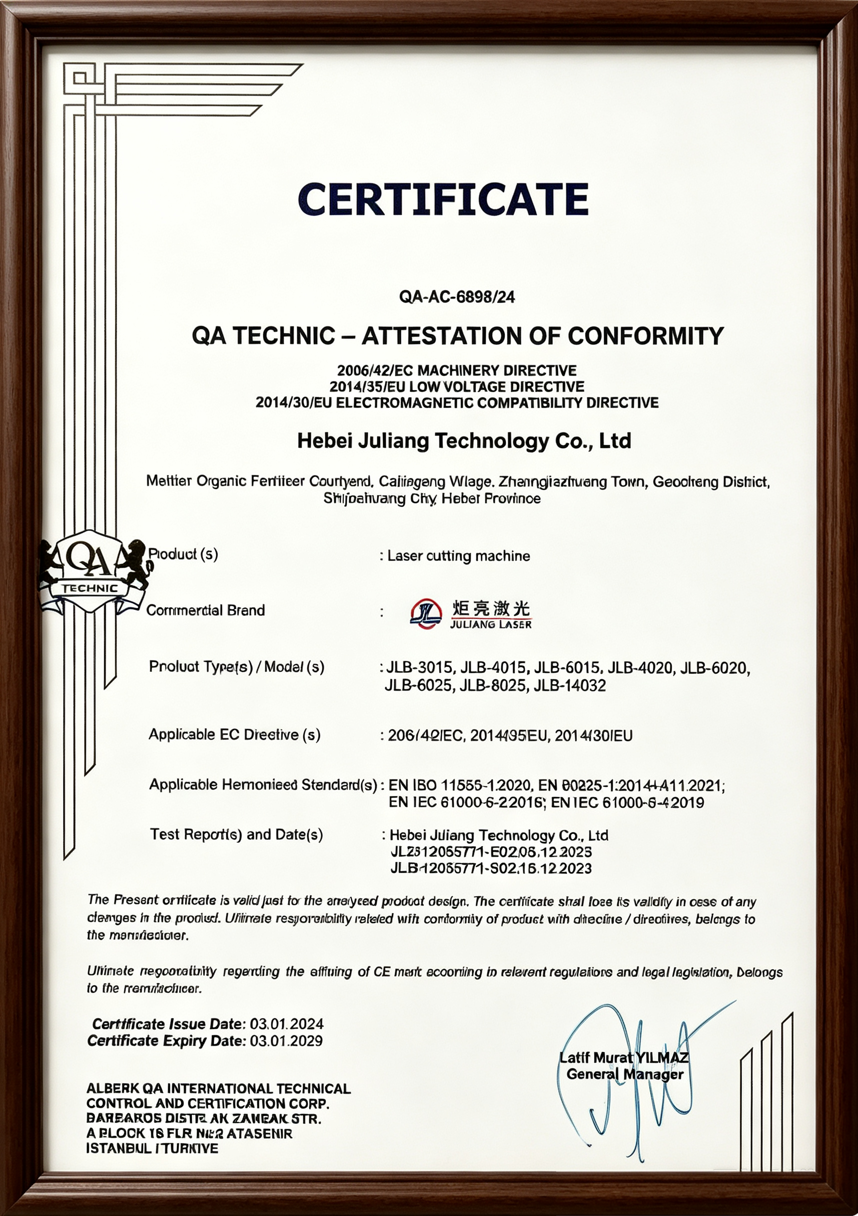 CE Certification